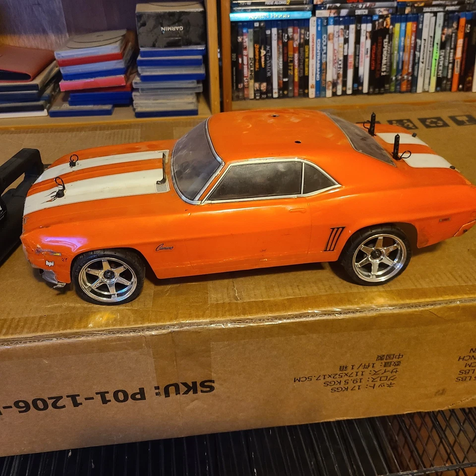 Vintage Hpi Rs4 3 Touring Nitro Race Car 1/10 15ss  with mods  - Image 2 of 4