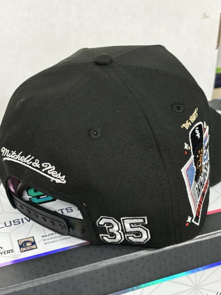 Topps X Tapas x Mitchell & Ness Player Chase Serie 2 Firma Frank Thomas Foto 3 de 4