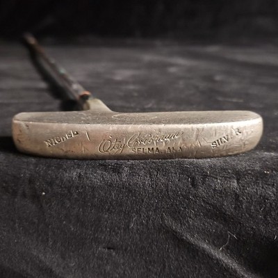 Vintage Otey Crisman ''The Silver Touch'' Nickle Silver Blade Putter 34.5''