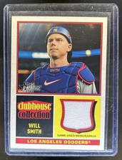 2025 Topps Heritage Will Smith Clubhouse Jersey #CCR-WS Dodgers