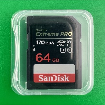SanDisk Extreme PRO 64GB SDXC Memory Card High Speed 170MB/s