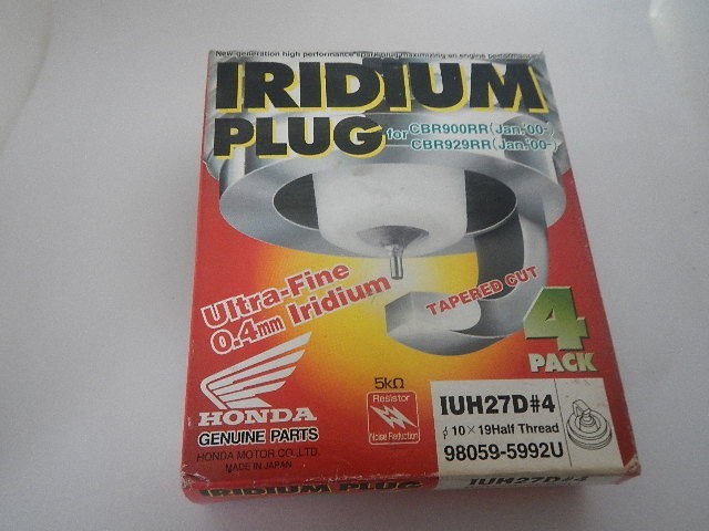 NEW NGK IRIDIUM IUH27D SET OF 4 98059-5992U
