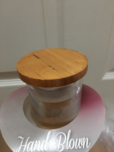 Vintage hand blown glass bottle Cheese Board with Glass Handle - Picture 3 of 8
