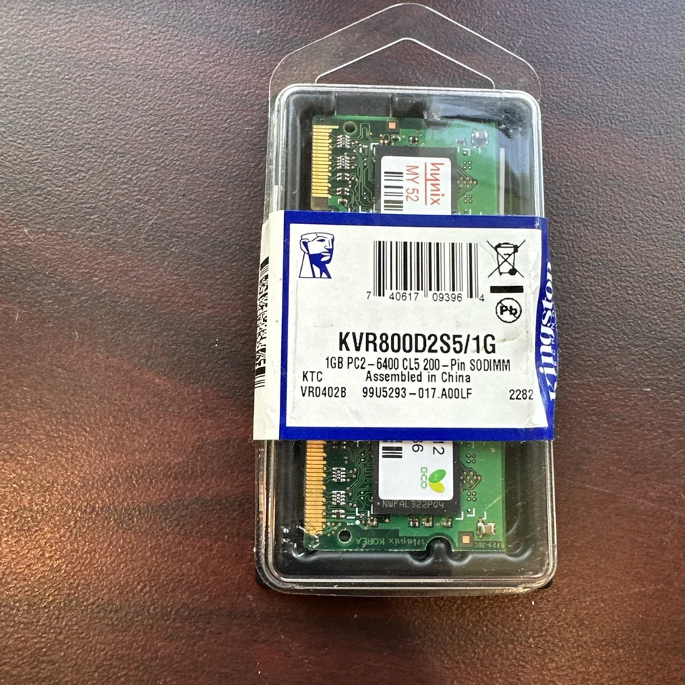 NEW Kingston KVR800D2S5/1G Stick of laptop RAM - Image 2 of 4