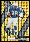 2025 Panini Mosaic Football Reactive Yellow Marshall Faulk #26