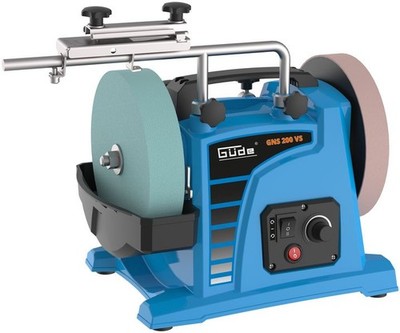 GÜDE Nassschleifer GNS 200 VS Doppelschleifer Schleifmaschine Schleifbock 230V