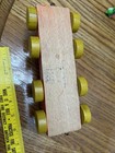 Vtg Western Germany Wooden Locomotive - Train Pull Toy -As Is — photo 4