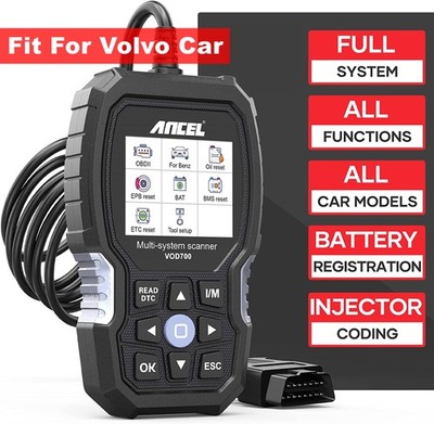 Ancel VOD700 OBD2 Car Scanner Diagnostic Tool For VOLVO All System ABS Bleeding