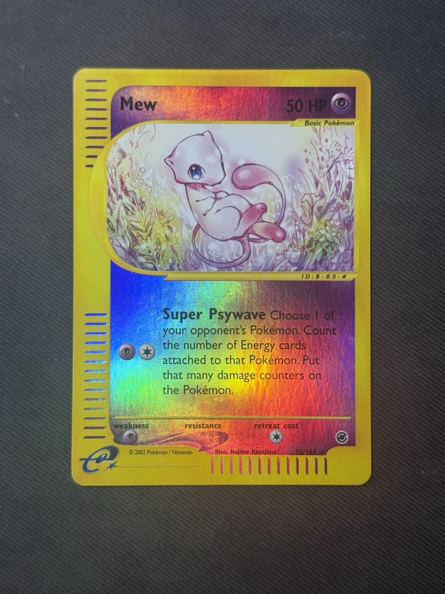 Mew Pokémon TCG Psychic Rare Individual Collectible Card Game
