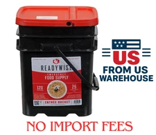 ReadyWise 132 Serving Emergency Food Bucket – Survival Kit, Long-Term Storage