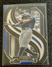 2025 Panini Select Ian Kinsler # 161 46/49 Black And Blue Color Match