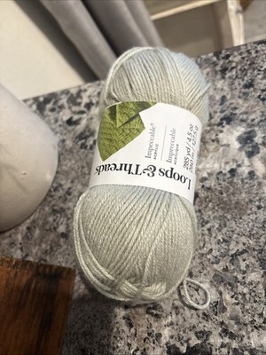 Loops & Threads Impeccable Yarn-285 Yards-Color PUTTY-100% Acrylic  NEW