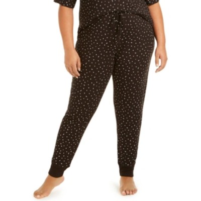 JENNI CASUAL DRAWSTRING PAJAMA LOUNGE PANT MOON AND STARS PLUS SIZE 1X