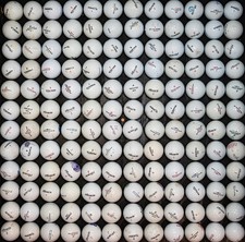 144 12 Dozen Used Pinnacle Mix golf balls. A3. Lot PM 09