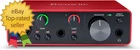 Scarlett Solo 3Rd Gen USB Audio Interface for Guitarists Vocalists Podcasters