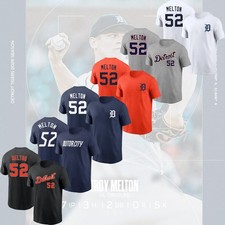 HOT ITEM - Troy Melton #52 Detroit Tigers Team 2026 Player Name And Number Gifts