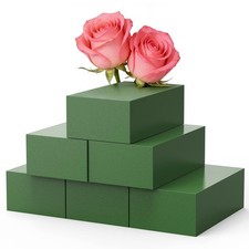 New 2026 6-Pack Floral Foam Blocks, Florist Green for Flower