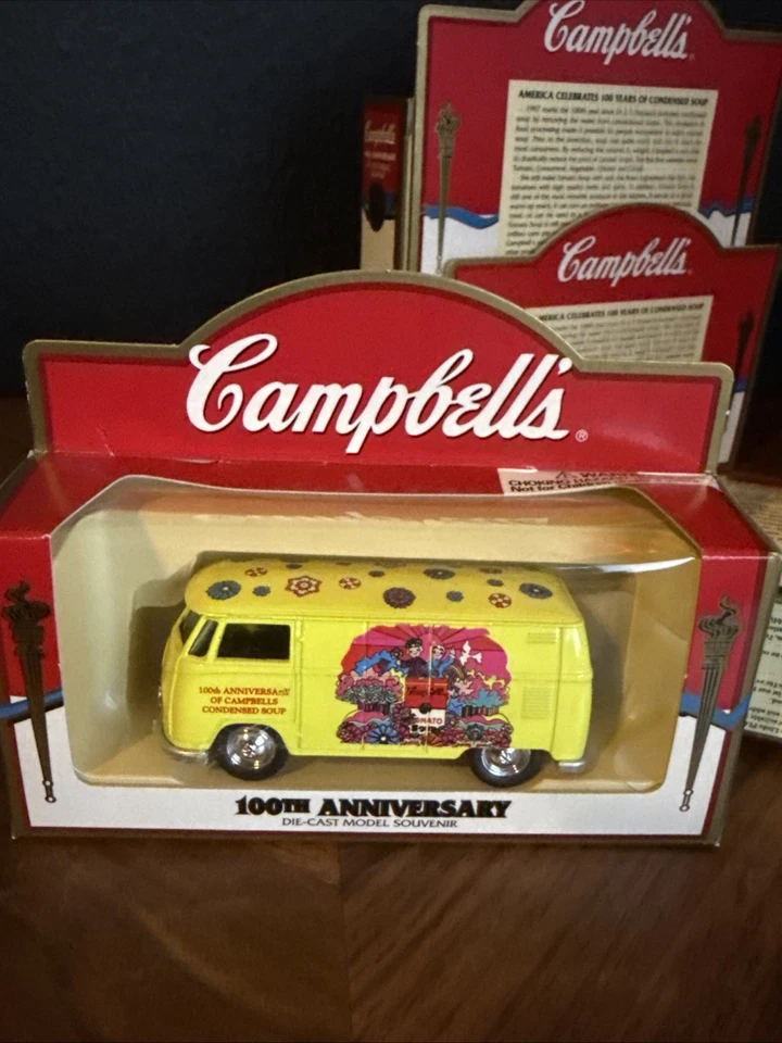 Campbell's Die Cast Model Souvenir 1997 100 aniversario. Juego de 4 Foto 3 de 4