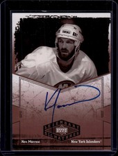 2004-05 UD Legendary Signatures Ken Morrow #KM