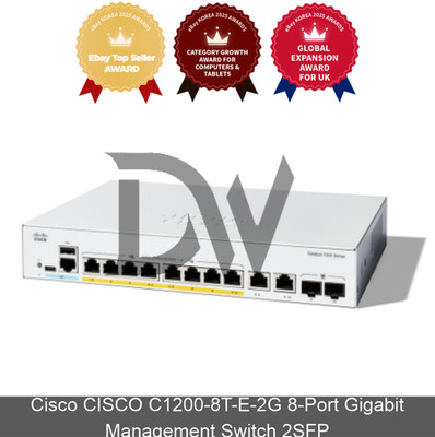 Cisco CISCO C1200-8T-E-2G 8-Port Gigabit Management Switch 2SFP