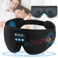 Sleep Mask with Bluetooth Headphones, 3D Sleep Mask Wireless Music Eye Mask