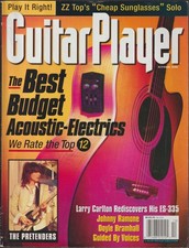Guitar Player Magazine ZZ Top Johnny Ramone Pretenders October 1999