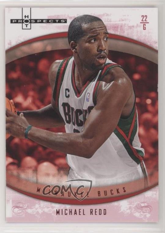 2007-08 Fleer Hot Prospects Red 4/25 Michael Redd #6 no9