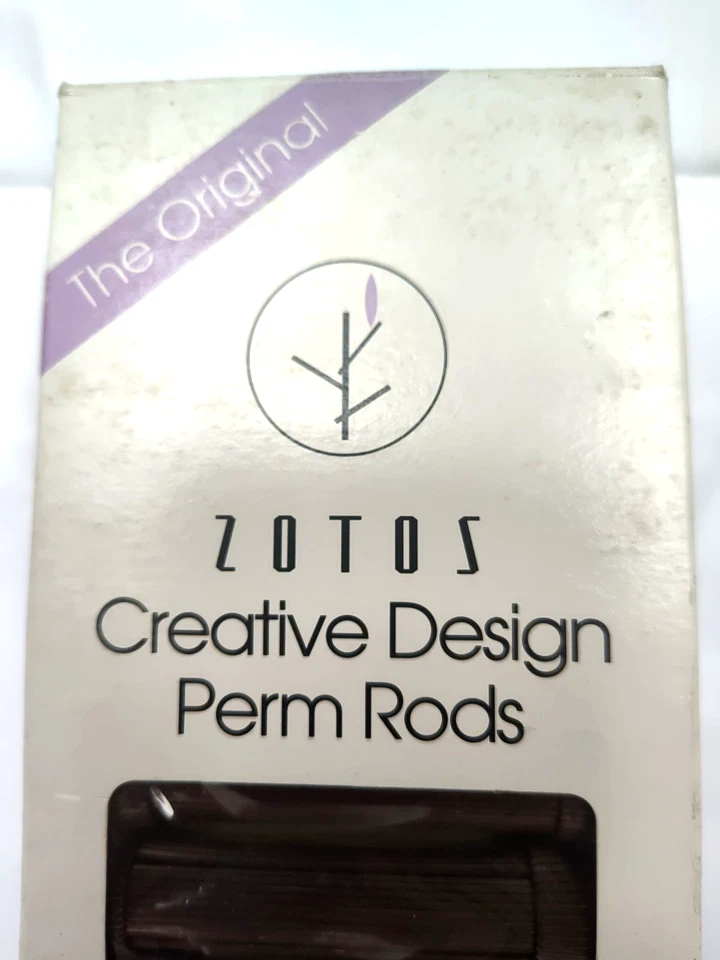 Varillas permanentes rectas diseño creativo de Zotos originales de colección 1991 12 quilates nuevas de stock Foto 2 de 4