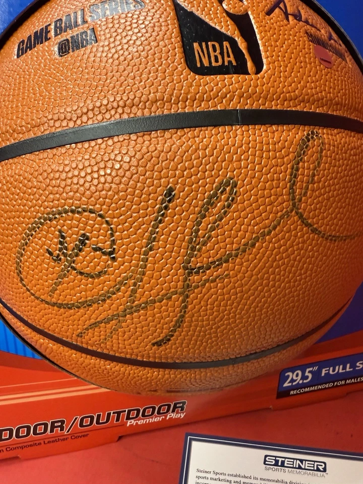 克里斯·保罗亲笔签名正装 NBA 官方篮球施泰纳运动 — 第 2/3 张图片