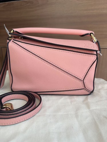 Loewe Puzzle Mini Leather Crossbody Bag Pink ebayAG Authblack friday