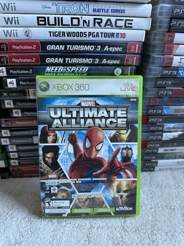 Marvel Ultimate Alliance + Forza 2 (Microsoft Xbox 360) Complete CIB Tested