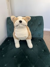 Melissa and Doug Plush English Bulldog Realistic 16" Large Stuffed Animal