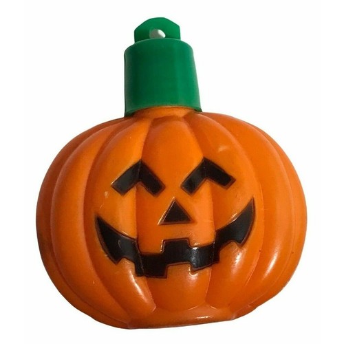 Vintage Halloween Jack O Lantern Bubble Wand Mid Century Party Favor 2.5"