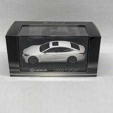 Kyosho Lexus LS500 F SPORT 1/43 Diecast Car White Nova Glass Flake Used