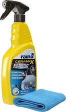 Rain-X Ceramic Car Coating Spray; High Gloss Car Wax with Hydrophobic and UV Pr
