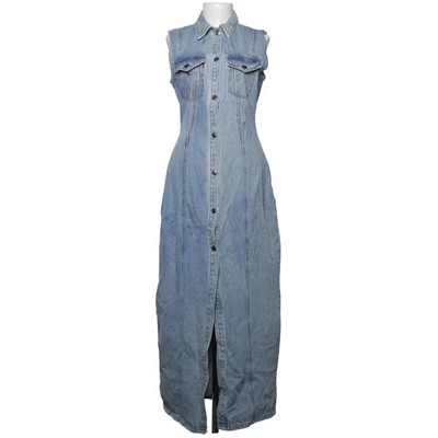 Fashion Nova, Jeanskleid, Größe: M, Blau, Baumwolle/Polyester/Viskose #RLp