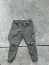 Authentic East German Grey Officer Trousers Pants Breeches g 52-1