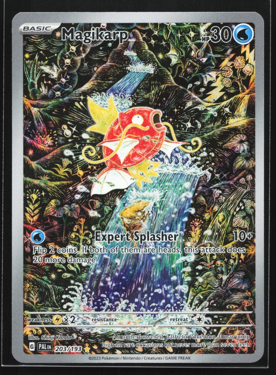 Pokemon Magikarp 203/193 Paldea Evolved Illustration Rare Holo | eBay
