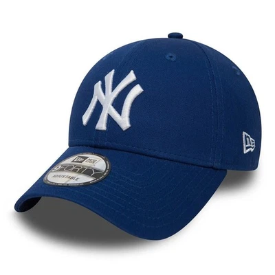 New Era Adult New York Yankees Essential 9FORTY Cap /Royal Blue White / RRP £23