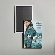 Destination America Mini Movie Poster Fridge Locker Magnet