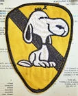 Snoopy Patch - US Army - 1st Air Cavalry Division - Helicopter Ops - Vietnam War