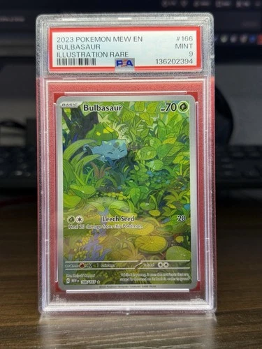 Bulbasaur 166/165 Sv: Scarlet & Violet 151 Holo PSA 9