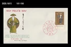 Folkways,Costume,Dance,祝儀踊り,Fan,Ryukyu,Japan 1968 FDC,Cover