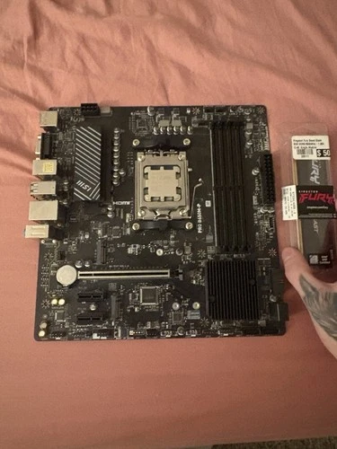 MSI B650m-p WIFI + Kingston fury Beast DDR5 8GB RAM Stick  / CPU NOT INCLUDED