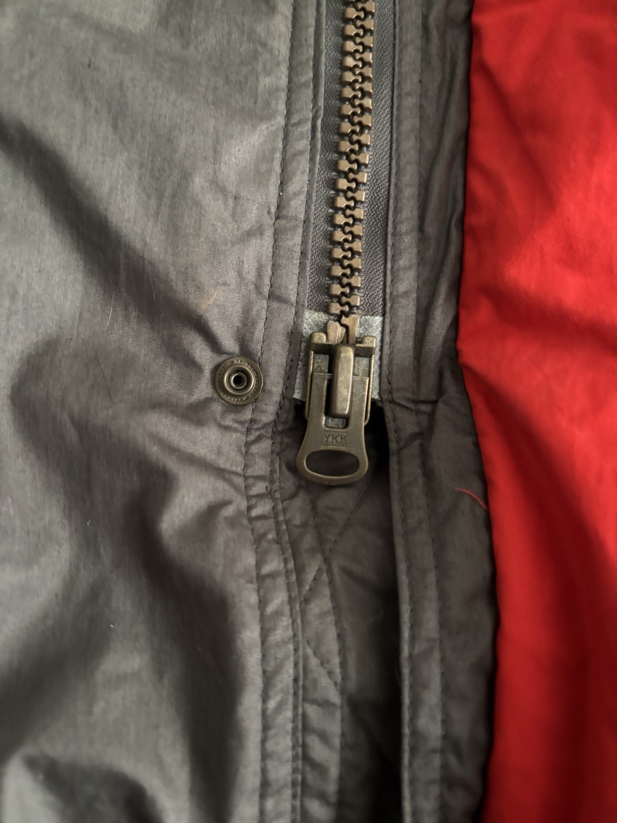 Mighty Mac Down Heavyweight Puffer Jacket Gray Na… - image 5