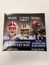 2021 Sage Premium Draft Hobby Box