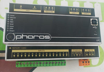 Test OK 1 pc  Pharos Lighting Playback Controller  LPC1 512 DMX channel