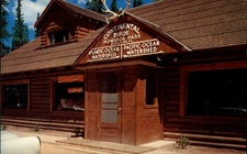 Continental Divide Monarch Crest Lodge Leadville Colorado vintage postcard q325