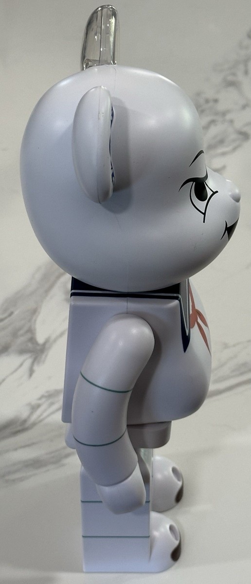 Medicom Toy Bearbrick Stay Puft Marshmallow Man Anger Face 400% Be