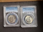 Lot of 2: 1948-D PCGS MS63 & 1948 D FBL PCGS 63 Franklin Half Dollar Coins